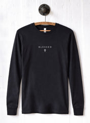 Blessed Cross Long Sleeve Tee