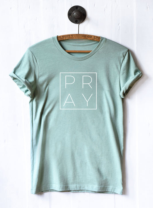 Pray Square T-Shirt