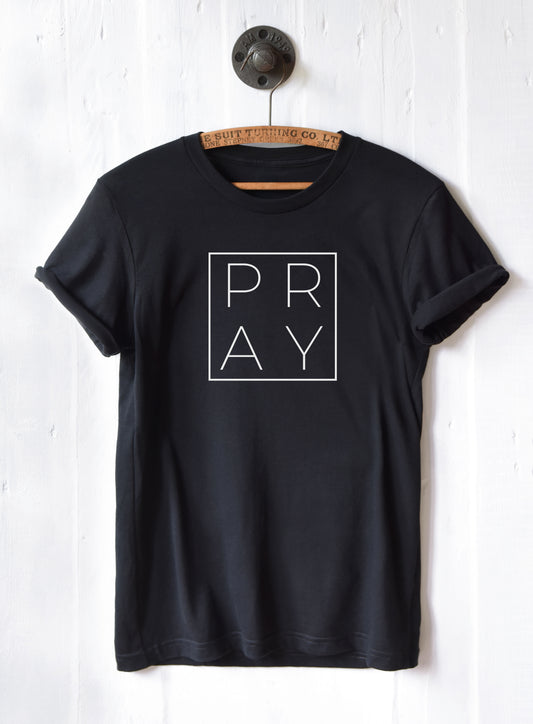 Pray Square T-Shirt
