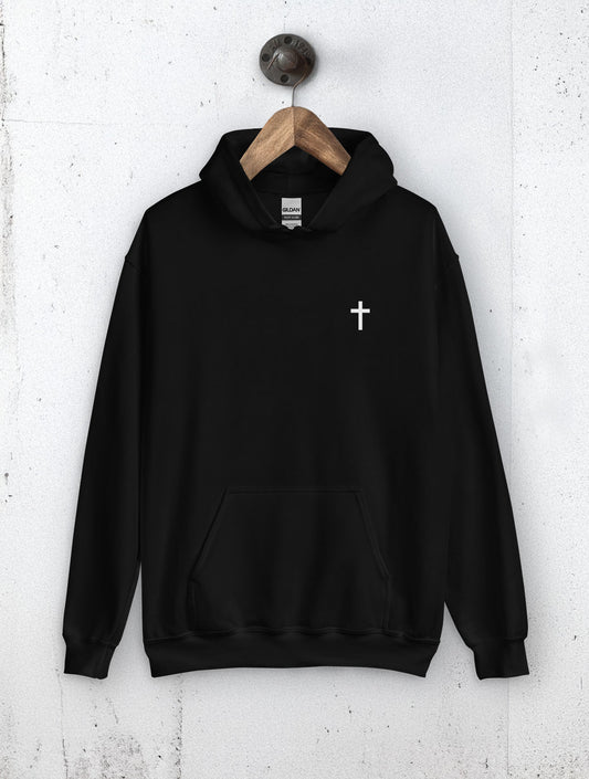 Small Cross Hoodie