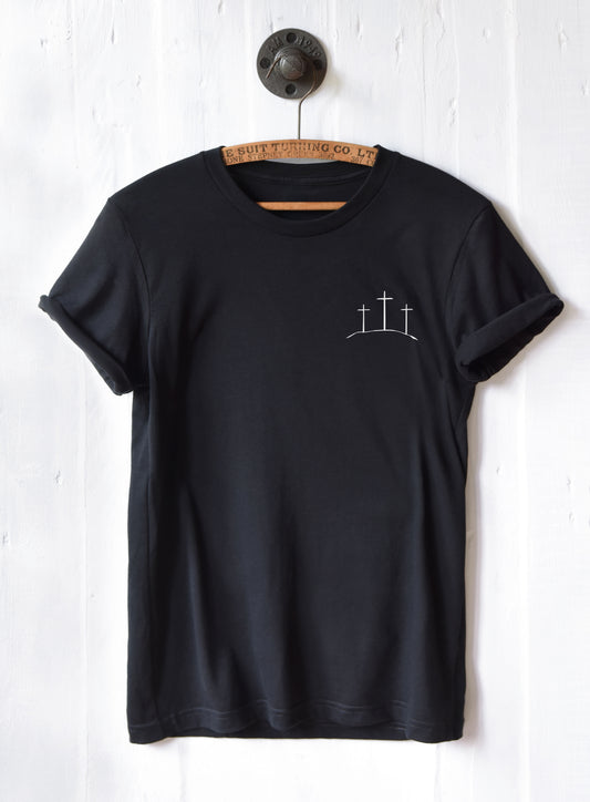 Three Crosses Easter T-Shirt