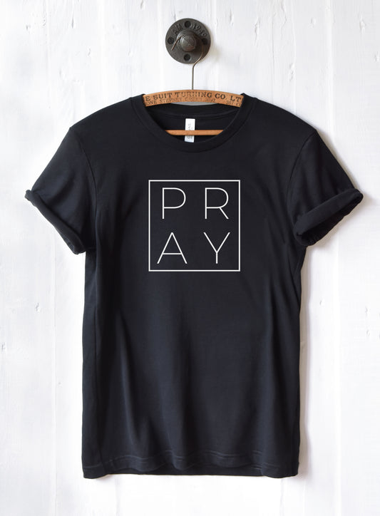 PRAY Square T-Shirt