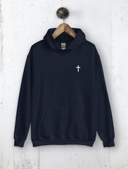 Small Cross Hoodie