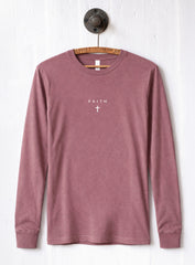 Faith Cross Long Sleeve Tee