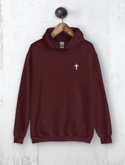 Small Cross Hoodie