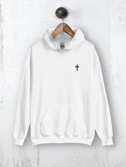 Small Cross Hoodie