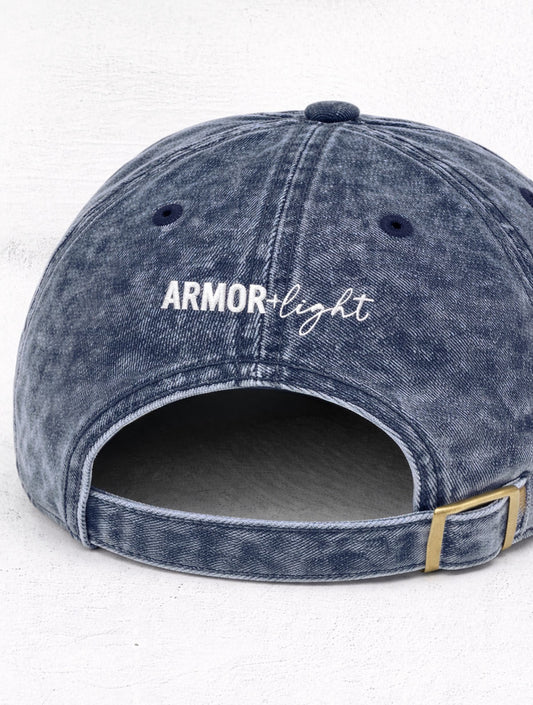 Small Cross Vintage Cap