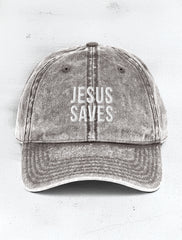 Jesus Saves Vintage Cap